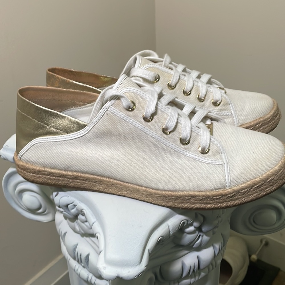 Michael Kors - Kristy Slide - Cream Neutral - Size 8.5